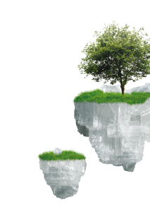 illustration terra salina îlot arbre