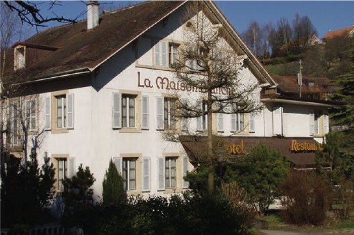 Hôtel la Maison Blanche en Calamin<br/>Porny